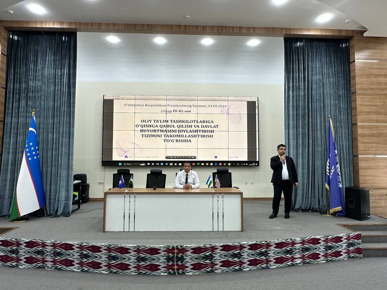 Toshkent arxitektura-qurilish universitetida ota-onalar kongressi o‘tkazildi